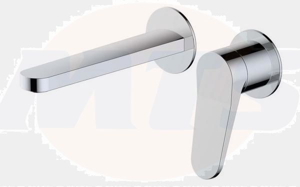 RAK Petit Round Wm Single Lever Bsn Mxr In Cp RAKPER3007C Bathroomsuites