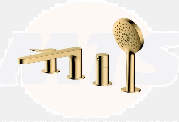 RAK Petit Round 4 Hole Dm Bsm RAKPER3013G Bathroomsuites