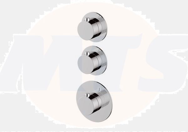 RAK Petit Round Conc Diverter Single Outlet RAKPER3020-1C Bathroomsuites