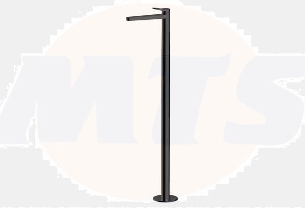 RAK Petit Round Floor Standing Wash Bsn Mxr RAKPER3030B Bathroomsuites