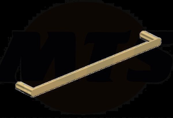 RAK Petit Round 45Cm Towel Bar In Brush Gold RAKPER9910-45G Bathroomsuites