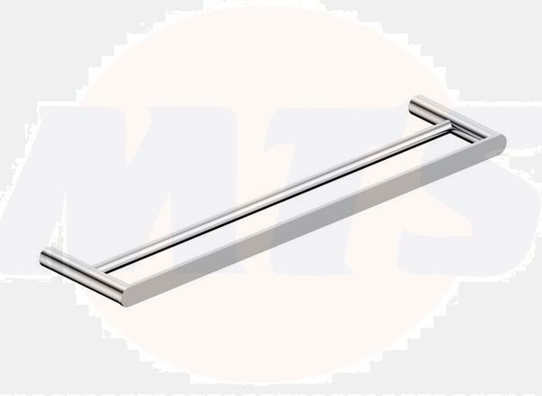 RAK Petit Round 45Cm Double Towel Bar In Cp RAKPER9912-45C Bathroomsuites