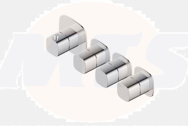 RAK Petit Sq Conc Diverter Single Outlet RAKPES3020-1C Bathroomsuites