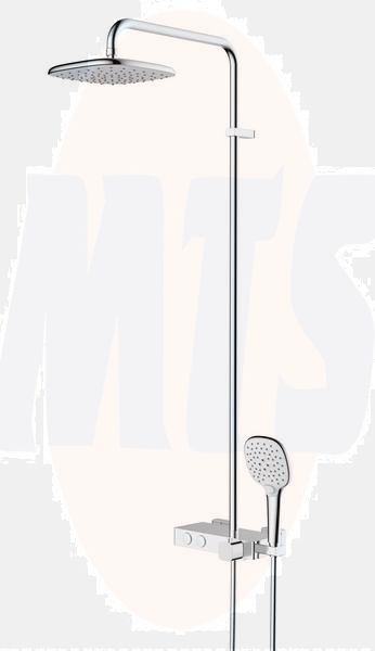 RAK Petit Sq Shwr Column In Cp RAKPES6001C Bathroomsuites