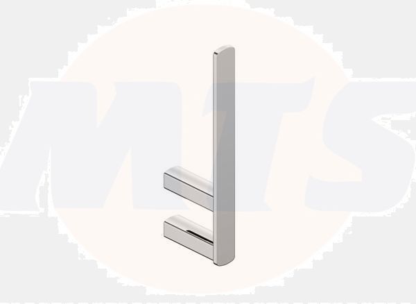 RAK Petit Sq Spare Paper Holder In Cp RAKPES9902-3C Bathroomsuites