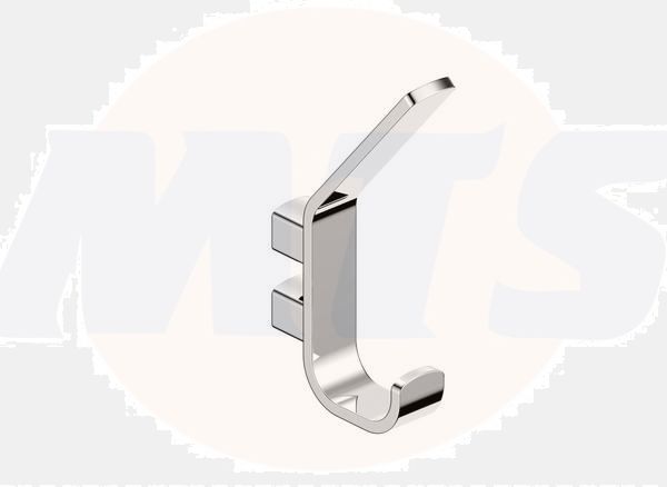 RAK Petit Sq Robe Hook In Cp RAKPES9909C Bathroomsuites
