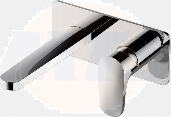 RAK Portofino Wm Bsn Mxr With Back Plate Cp RAKPOR3007C Bathroomsuites