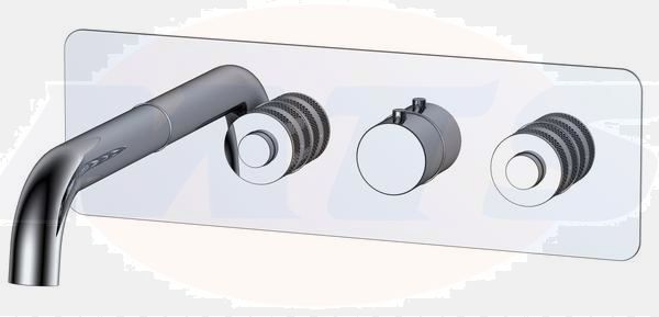 RAK Prima Tech Dual Outlet Conc Therm Bath + Shwr RAKPRT3023 Bathroomsuites