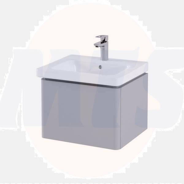 RAK Resort 500 Single Draw Bsn Unit In Matt Stone RAKRSTWBU50601 Bathroomsuites