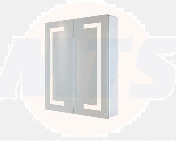 RAK Sagittarius 600X700 Led Illu Mirror Cabinet RAKSAG5002 Bathroomsuites