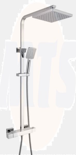 RAK Cool Touch Sq Therm Shwr Column RAKSHW6012 Bathroomsuites