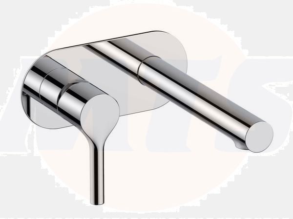 RAK Sorrento Wm Bsn Mxr With Back Plate In Cp RAKSOR3007C Bathroomsuites