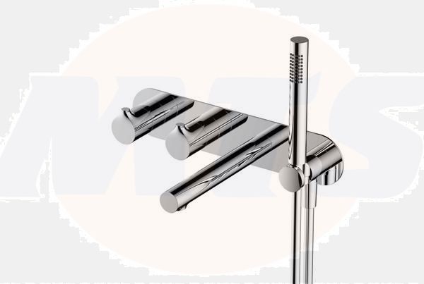 RAK Sorrento Dual Outlet Therm Conc Shwr Valve RAKSOR3306C Bathroomsuites