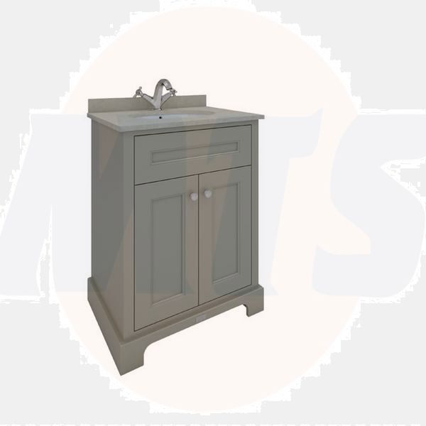 RAK Washington 600Mm Bsn Unit In Cappucino RAKWBU60514 Bathroomsuites