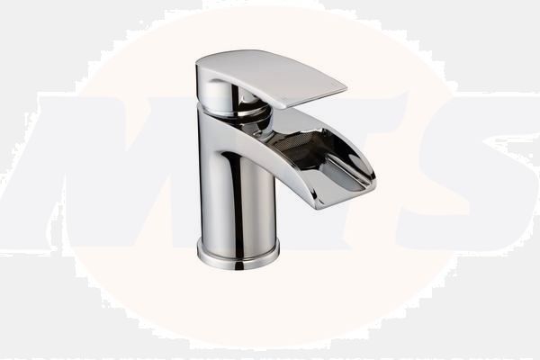 RAK Curve Waterfall Mono Bsn Mxr (No Waste) RAKWFC3001 Bathroomsuites