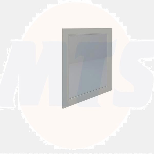 RAK Washington 600Mm Flat Mirror In Greige RAKWMR60505 Bathroomsuites