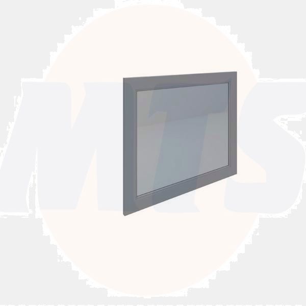 RAK Washington 800Mm Flat Mirror In Grey RAKWMR80503 Bathroomsuites