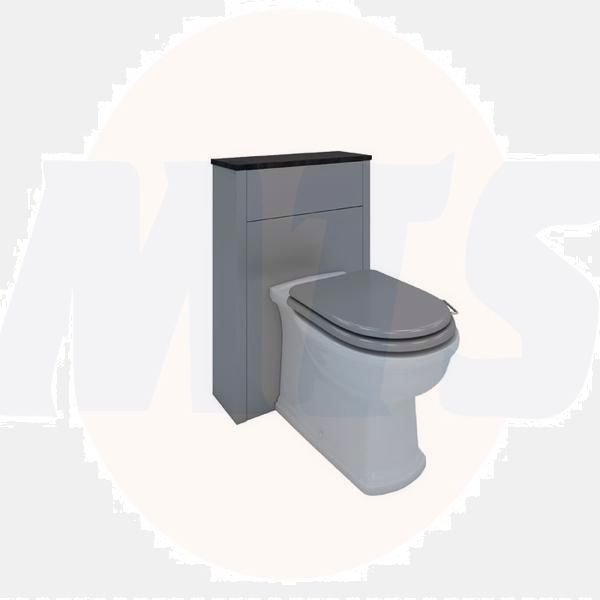 RAK Washington 550Mm Wc Unit In Grey RAKWWC55503 Bathroomsuites