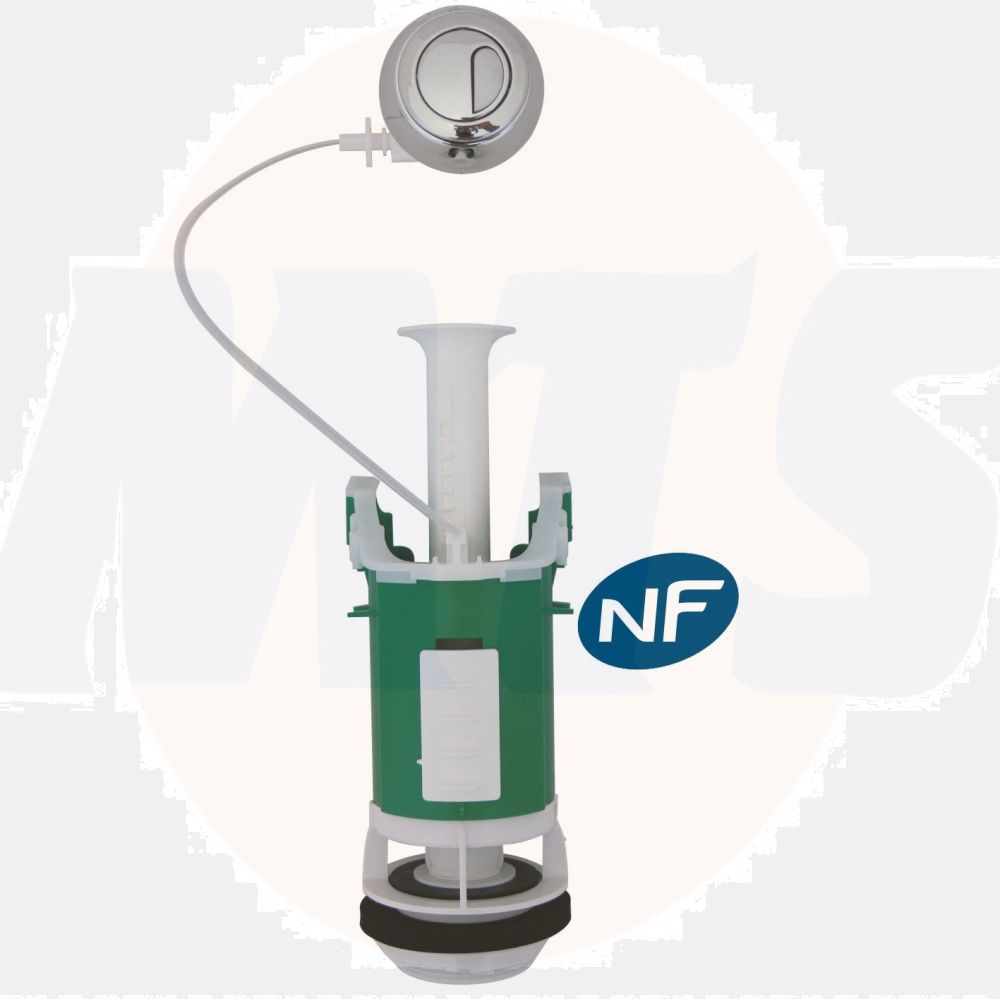 Regiplast Universal Mechanism hunting dual flush push - control cable (Réf.26000)