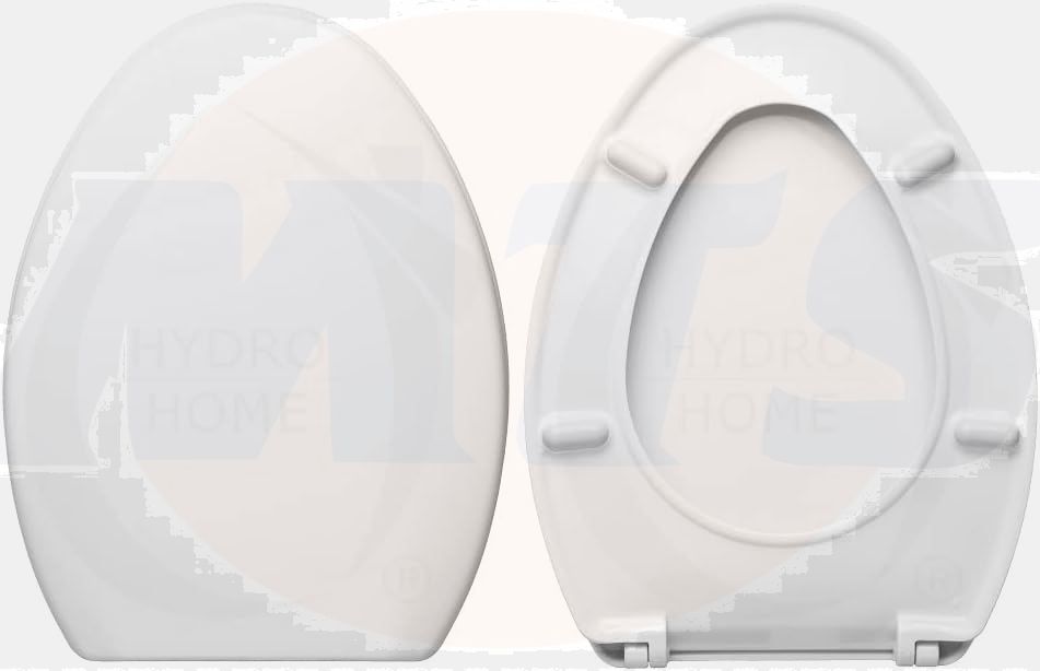 Replacement Tao Hidra Duroplast Toilet Seat White and Cover NOT ORIGINAL (NON RETURNABLE) D034S121K