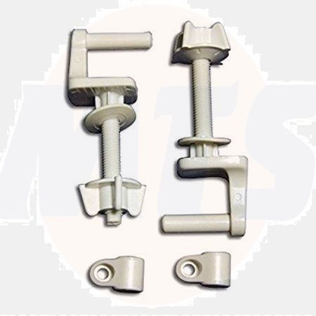 Roca Victoria AI0002900R Plastic Hinges / Roca seat hinges AI0002900R / Roca Toilet Seat Hinges A820053012
