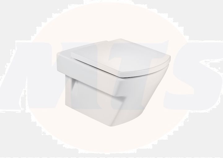 Roca Hall  wall-hung WC with horizontal outlet  A34662E000