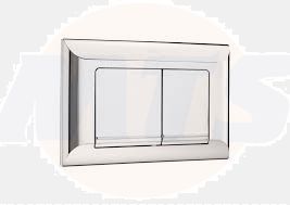 Roca Plate L1 operating panel white finish A890086000
