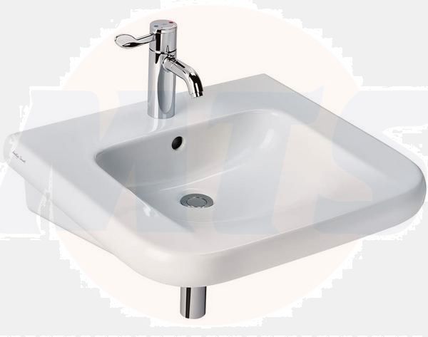 A/Shks S216501 Con21 55cm Wheelchair Basin 1TH