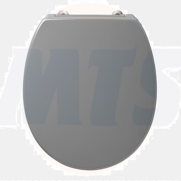 Ideal Standard Contour 21 toilet seat and cover - bottom fixing hinges - Grey -S4058LJ
