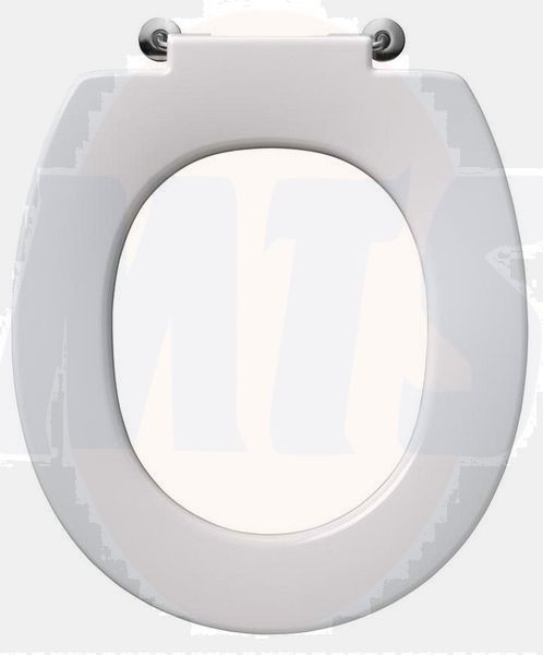 CONTOUR 21 SEAT NO CVR WHITE STD BTM FIX