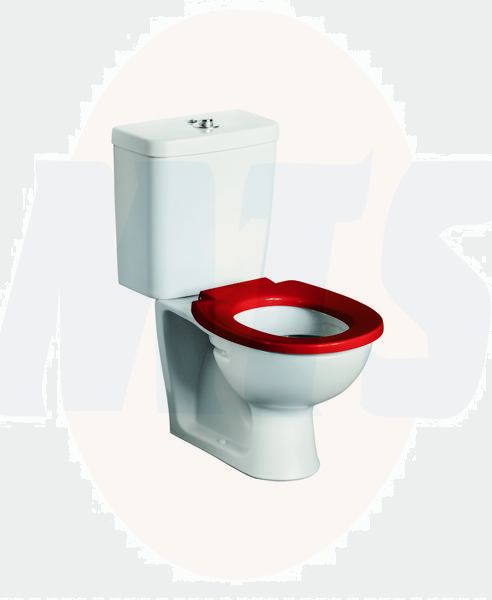 A/Shks S4059GQ Con21 Std Seat Only Red