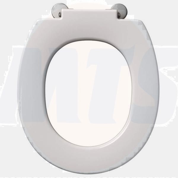 Armitage Shanks Ideal Standard White Contour 21 Toilet Seat ‎S406601 with Retaining Buffers