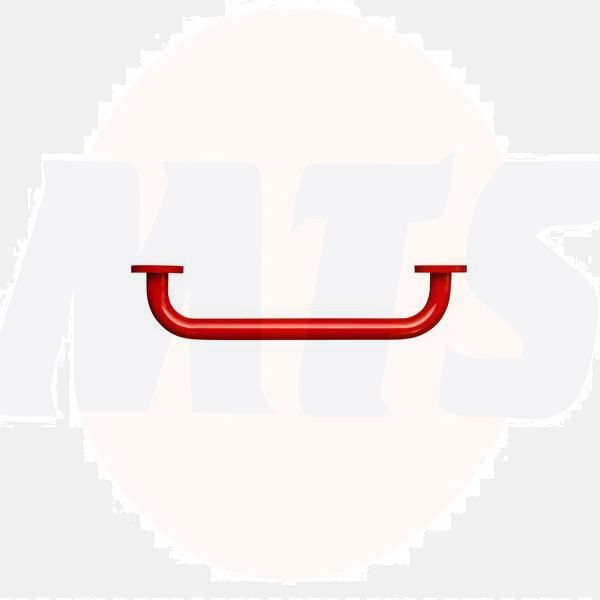 A/Shks S6452GQ Con21 Str Grab Rail Red 45cm