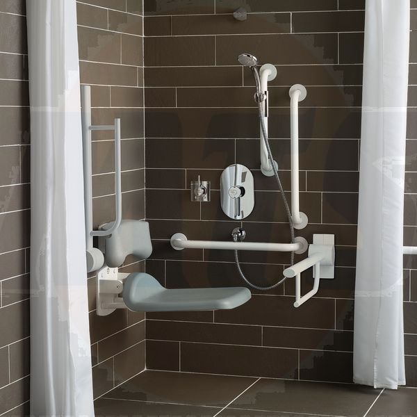 A/Shks S6960MY Con21 Unisex Shower Pack Rails
