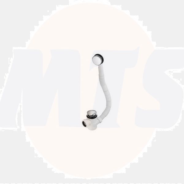 WASTE CHROME 1 1/4 WITH PLUG&CHN SCREW