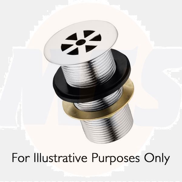 A/Shks S8722AA 1.25in Slotted Strainer Waste