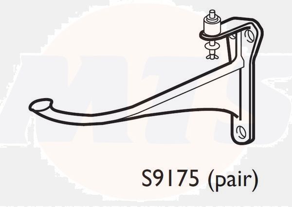SALONEX BSN BRKT NO FIN PAIR