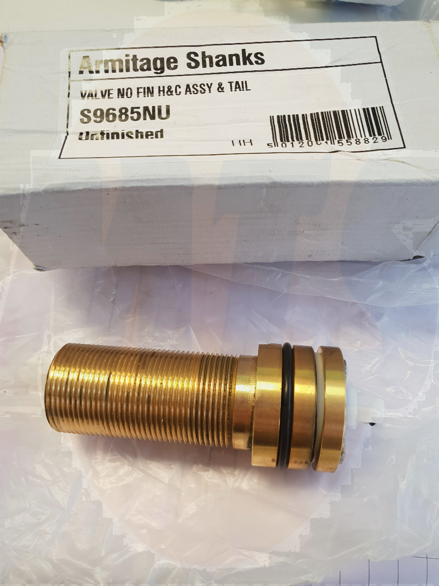 Ideal Standard Genuine S9685NU NHS valve Hot & Cold assembly tails 