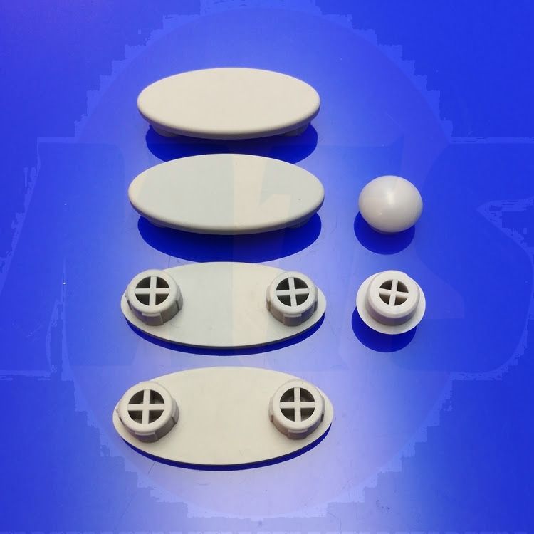 San4U 1568812 buffers round and oval toilet seat Opus Classi