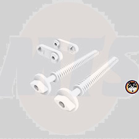 SANIT Fastening set push plate large access 01.020.00