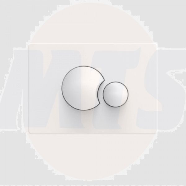 SANIT PUSH PLATE S706 ALPINE WHITE 16.706.01