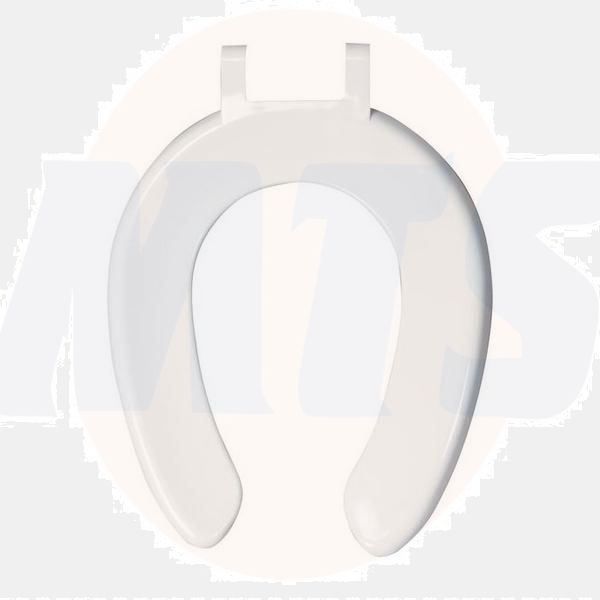 Celmac.SCR51WH.Crescent.Seat.Only.(Pl.Ftgs).Wht...