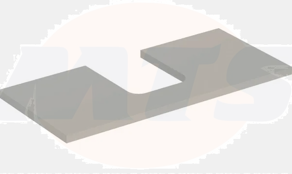 Geberit ONE washtop, central cut-out, for lay-on washbasin, bowl shape: B=105cm, H=3cm, T=47cm, hickory / wood-textured melamine  505.274.00.6