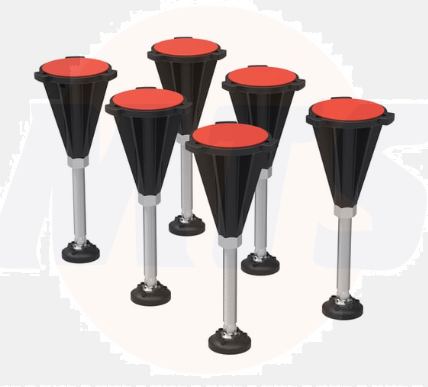 Ideal Standard Spares Ultra Flat S Standard legset Incl adhesive tape -K936467