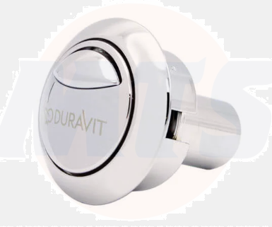 Duravit Logo Chrome Push Button