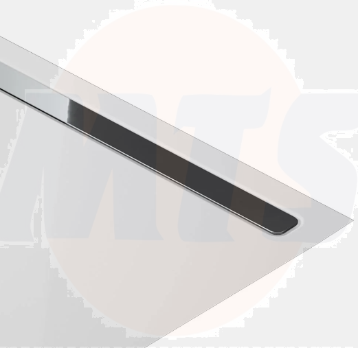 Kal Nexsys 4132 Design Cover 800mm Polished Steel 687771230986 Bathroomsuites