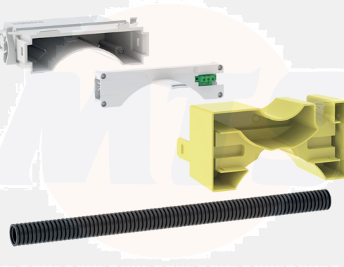 Geberit Set of Geberit Power & Connect box with dividing wall with connection clamp 116.063.00.1