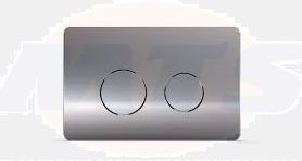 SEREL TWIN PANEL MATT CHROME PAINTED P57-0110