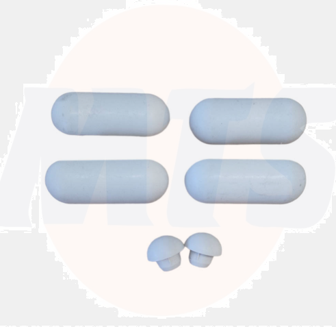 Keramag Plus4 Toilet Seat and Cover Buffer Set White 598123000