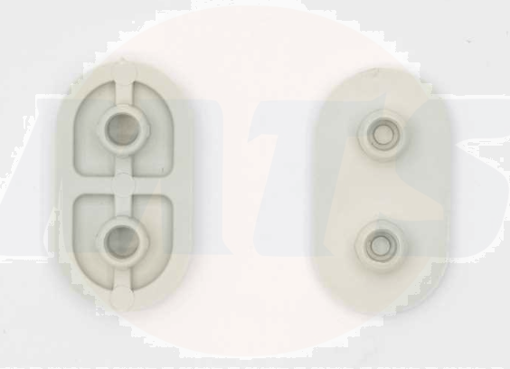 Vitra SLIM SEAT REAR BUFFERS (4MM+2MM.PACK) -316054YP1TE